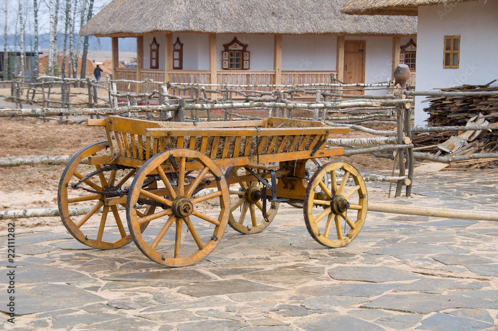Old  antique cart