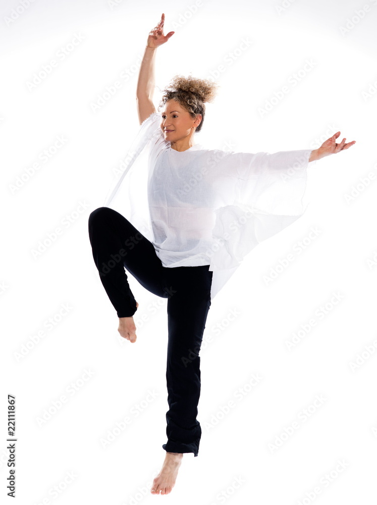 Obraz premium woman modern dancer ballet