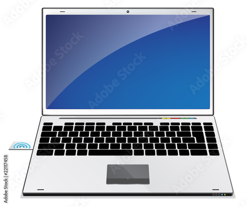 Laptop illustraction