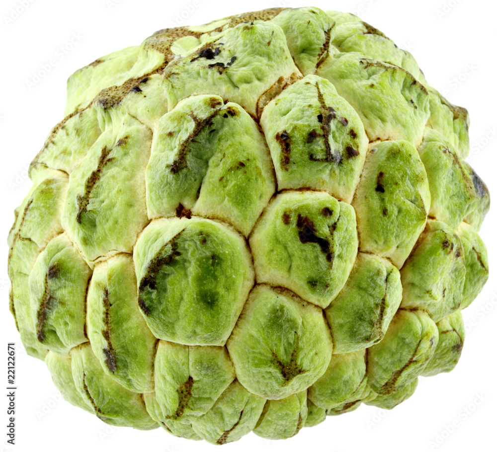 Fototapeta premium atte, fruit tropical, fond blanc