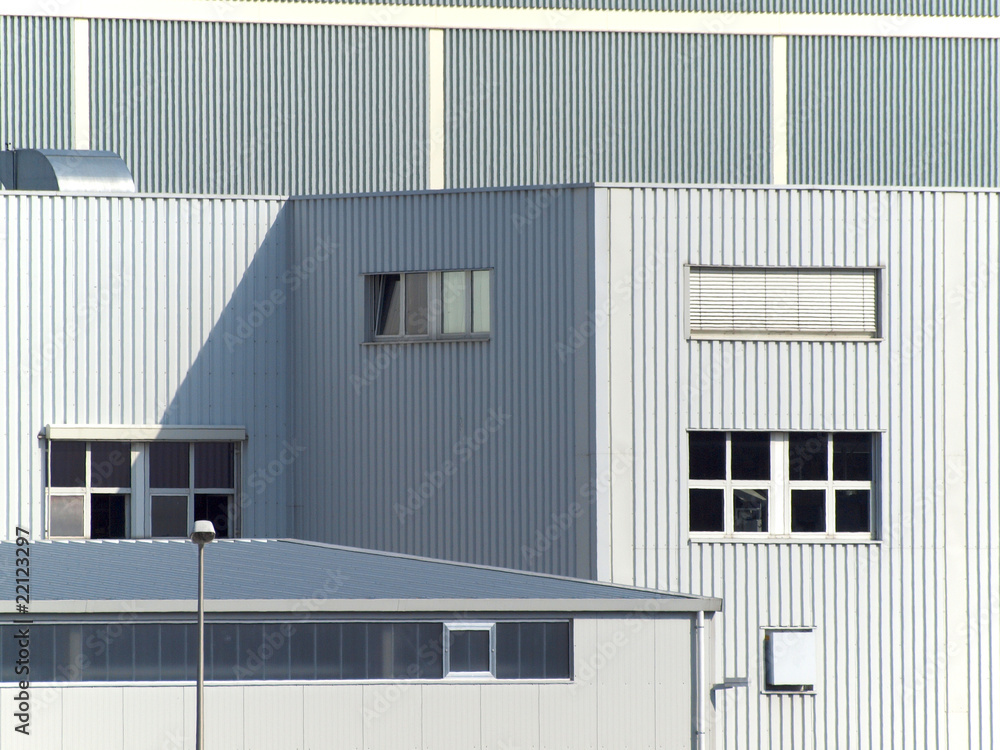 Fototapeta premium Industriegebäude