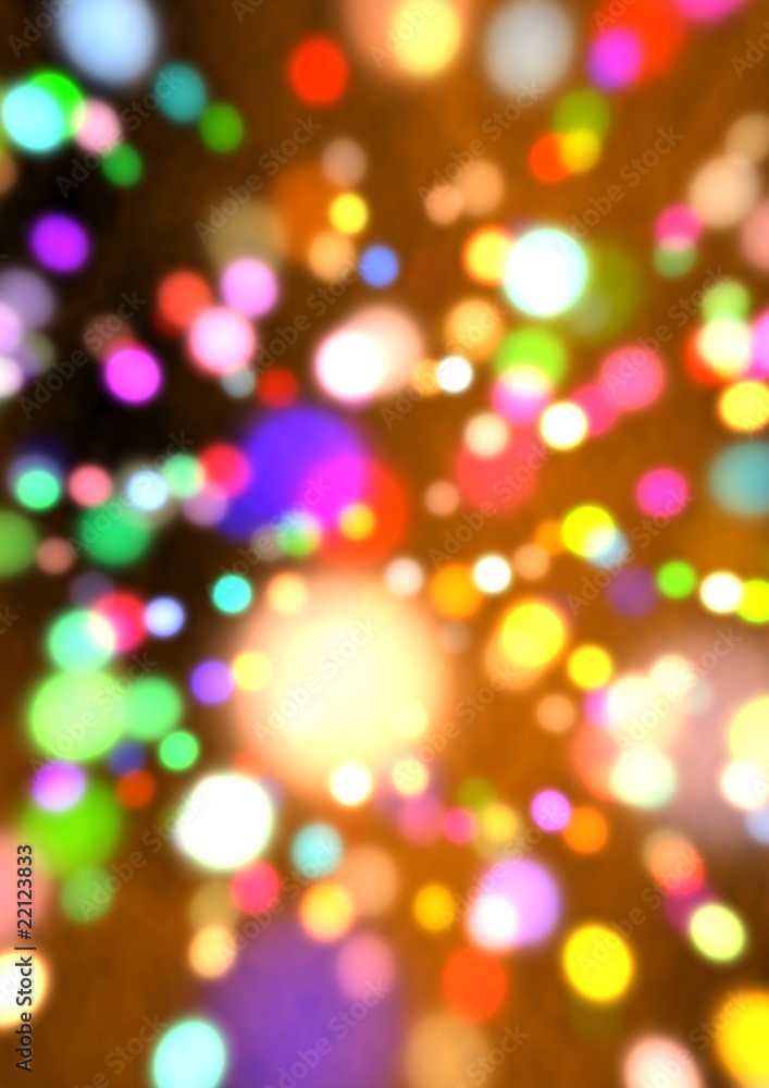 Abstract background with a lot of light flares