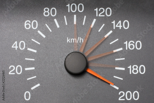 Automobile speedometer