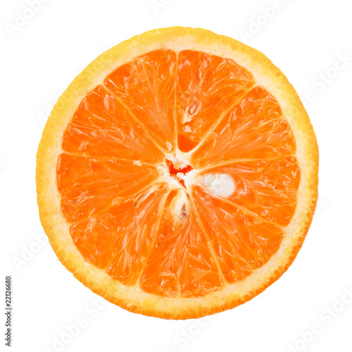 orange isolated.