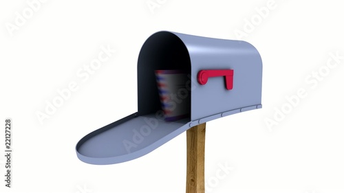 Mailbox delivery animation