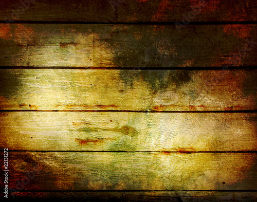 Wallpaper Mural Weathered wooden planks. Abstract backdrop for illustration Torontodigital.ca