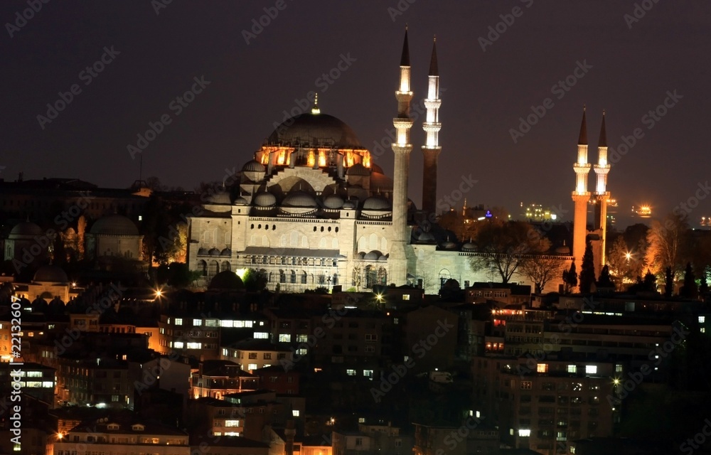 Obraz premium Suleymaniye Mosque in Istanbul