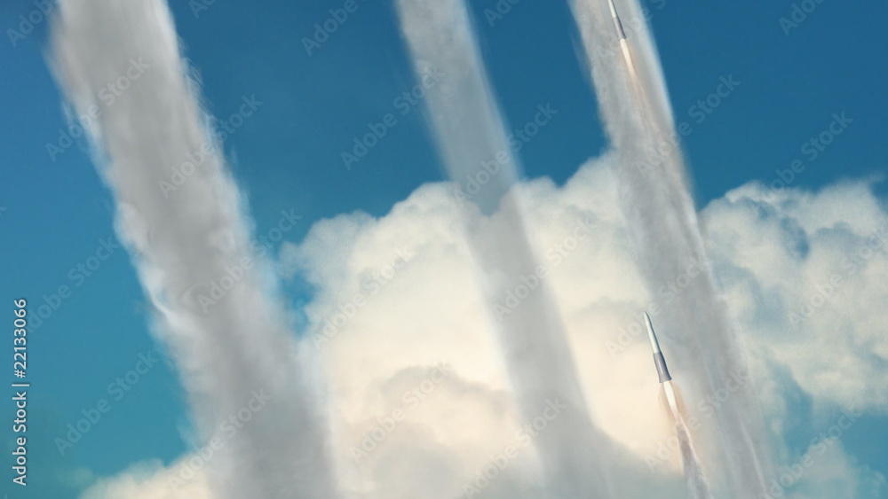 Missiles Being Launched Loop Missiles Being Launched Loop