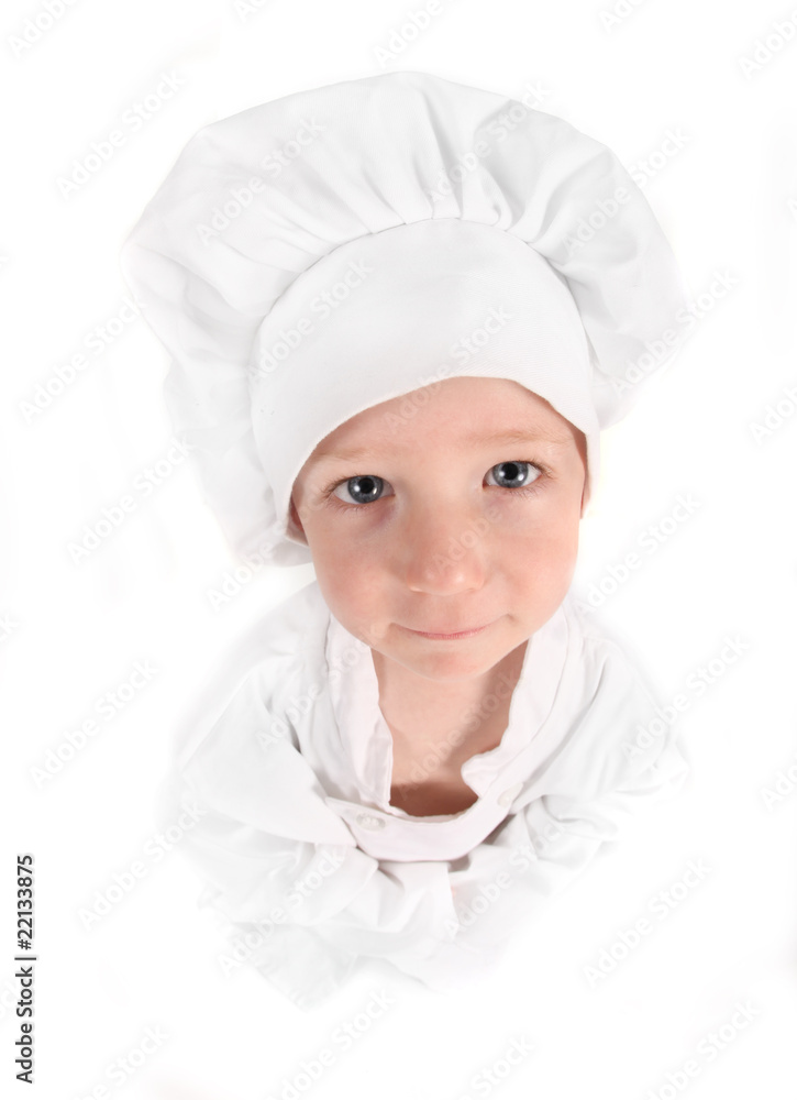 Child Dressed as a Young Aspiring Chef Child Dressed as a Young Aspiring Chef