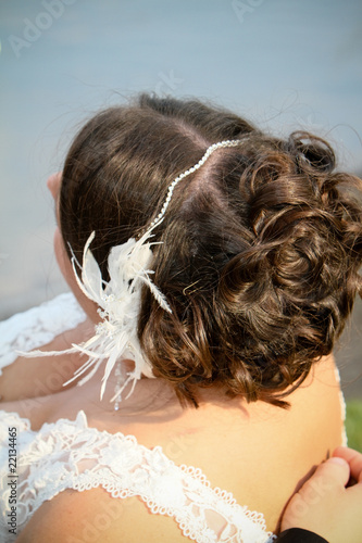 up do hair bride wedding curly