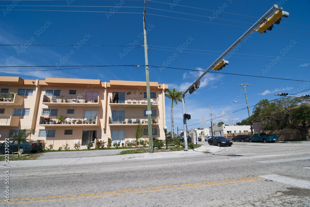 Obraz premium Streets of Miami, Florida
