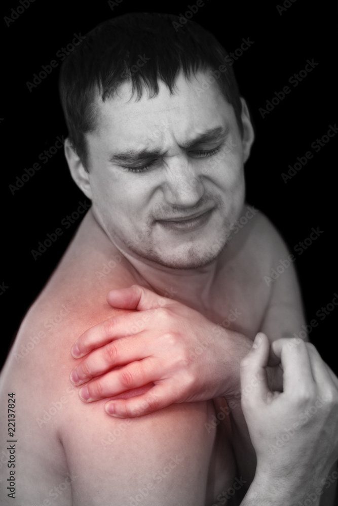 Obraz premium Shoulder pain
