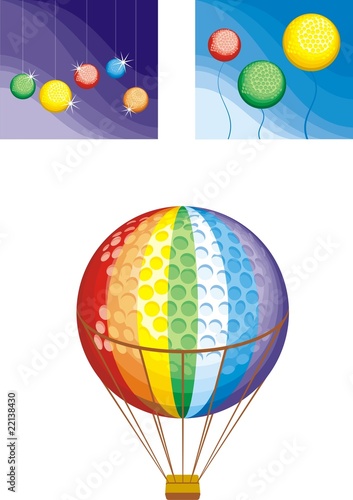 Balloon with a basket