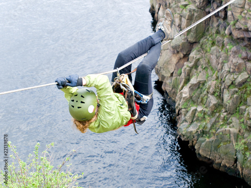 tyrolean traverse