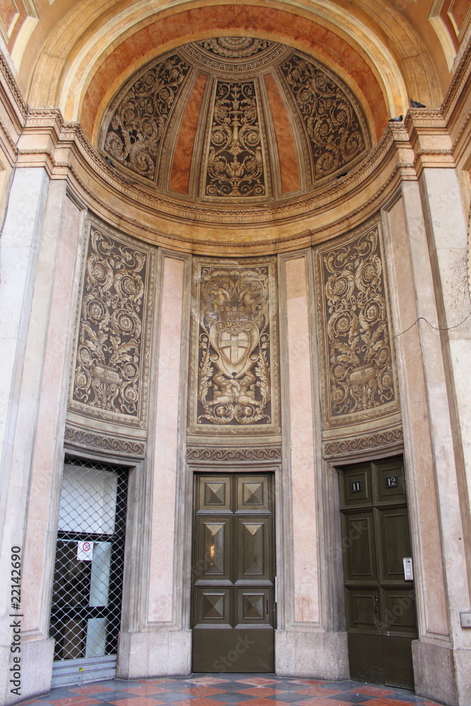 Renaissance entrance door