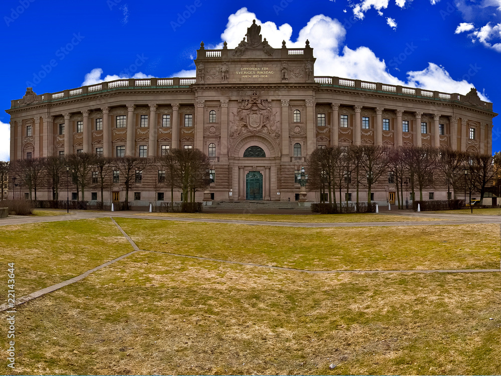Parlement suédois à Stockholm : Riksdag