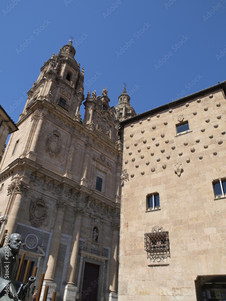Casa de las Conchas y Clerecia en Salamanca