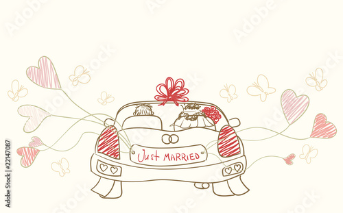 just married