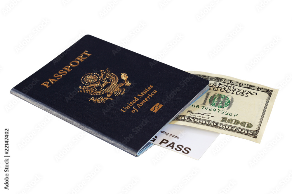 Passport and money