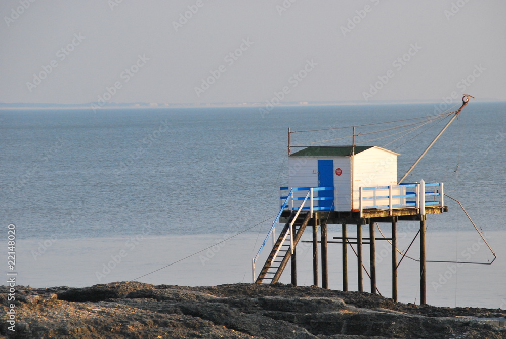 Carrelet : Cabanon de pêche