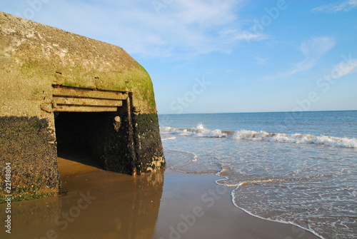 Bunker à la plage