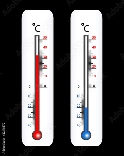 vector thermometer