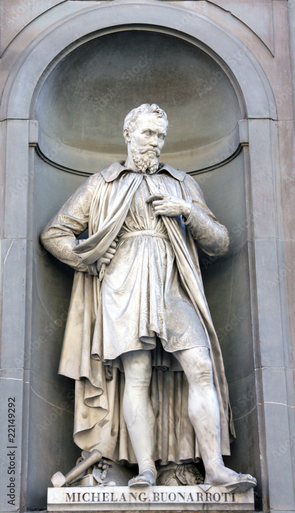 Estatua de Miguel Ángel en Florencia