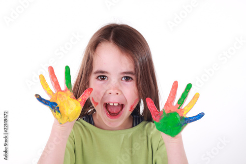 Fingerfarben