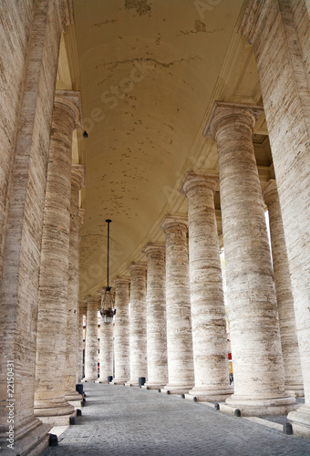Bernini's colonnade,Vatican City, Rome