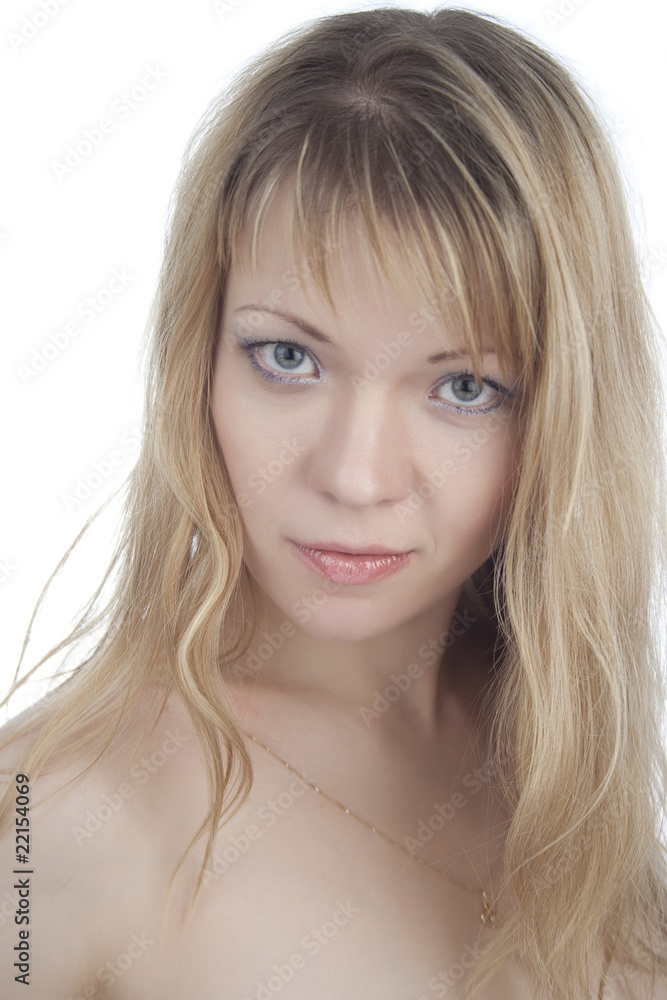 Portrait of pretty beautiful woman Portrait of pretty beautiful woman
