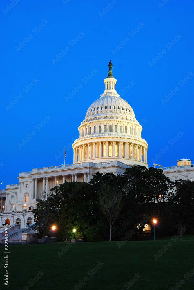 Obraz premium US Capitol closeup, Washington DC