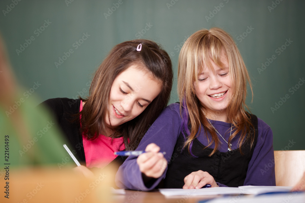 Fototapeta premium Unterricht in der Grundschule