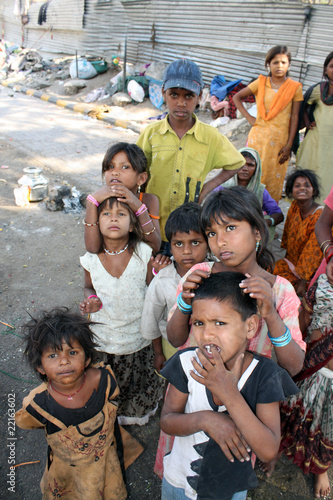 Streetside Beggar People
