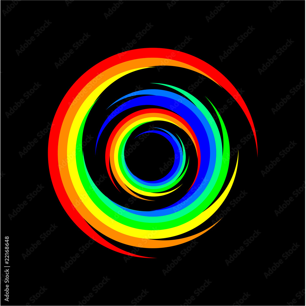 Rainbow background Rainbow background