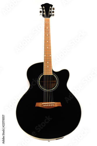 Black guitar