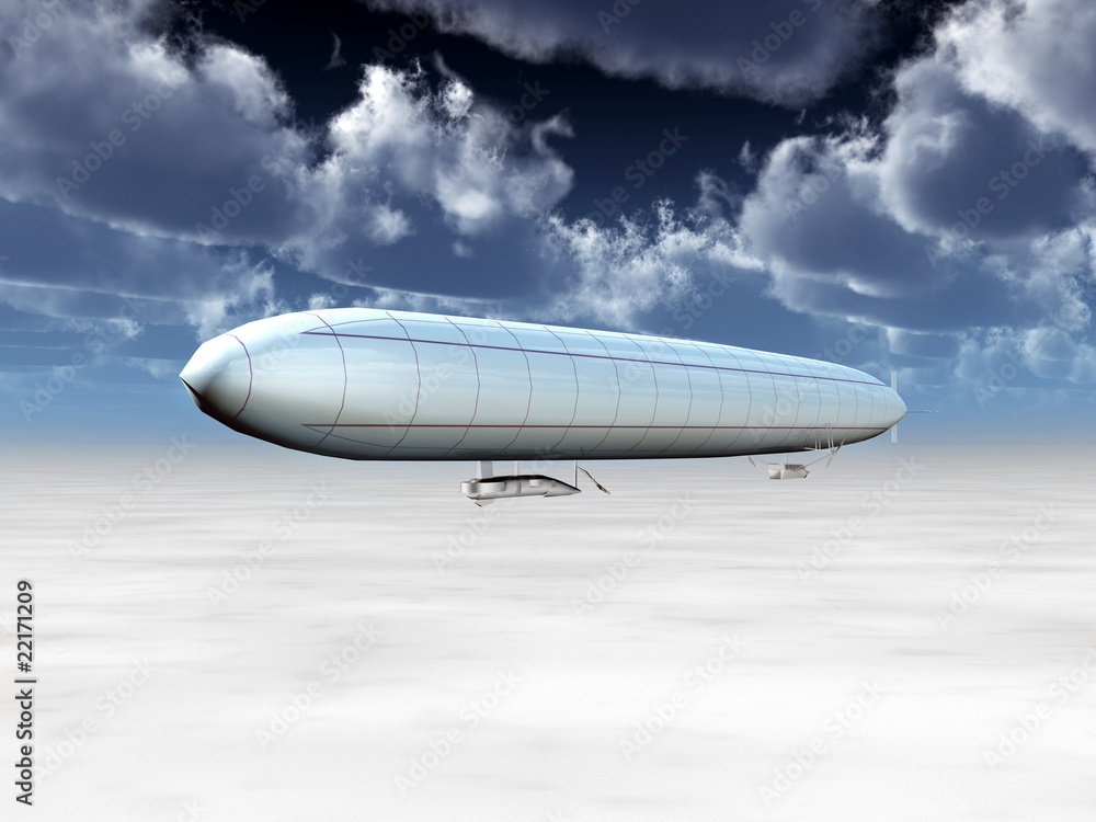 Fototapeta premium Luftschiff