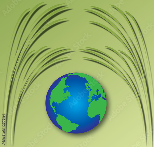 the world green enviroment photo