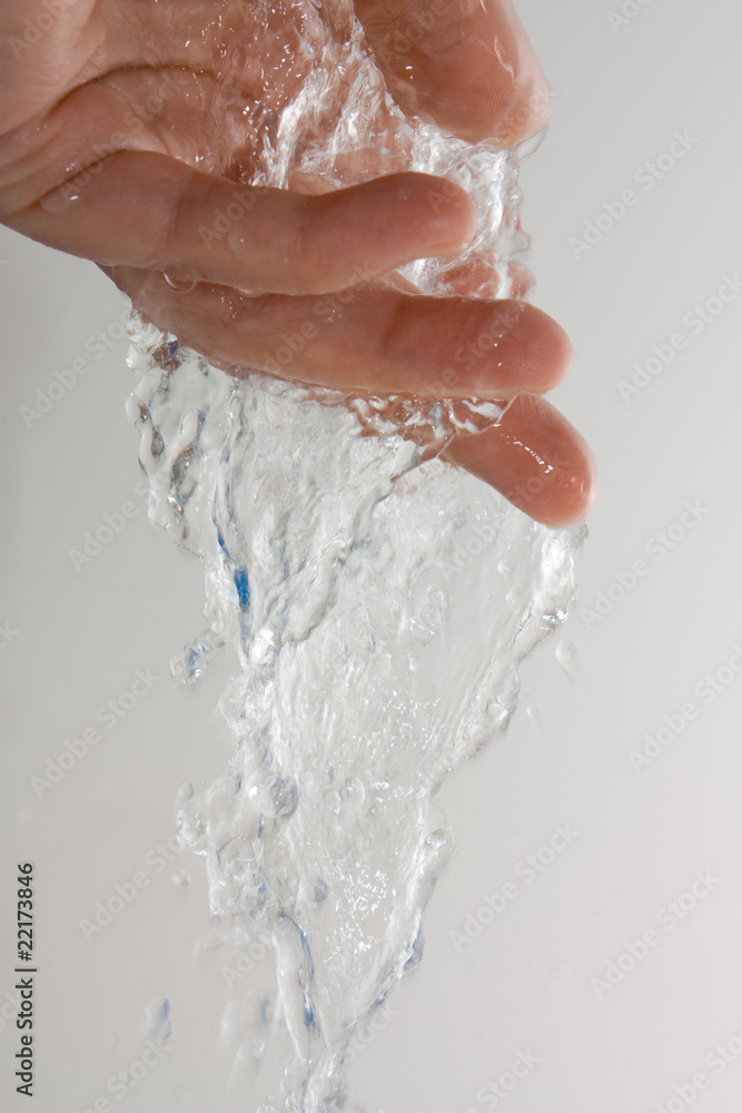 Fototapeta premium Hand wash