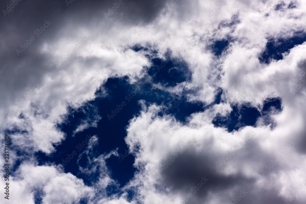 Fototapeta premium Dramatischer Himmel,Portugal