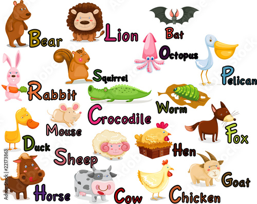 animal alphabets #22173863