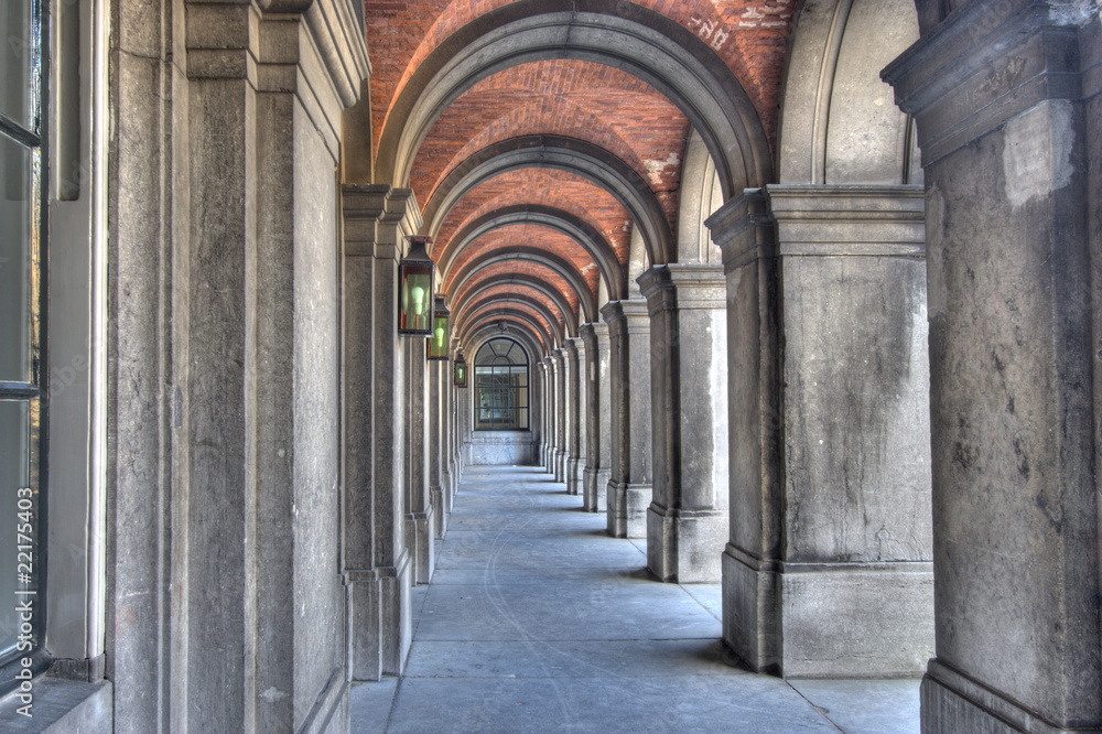 Dutch Parliament Corridor