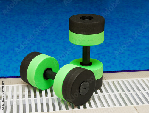 Dumbbells for Aqua Aerobics photo