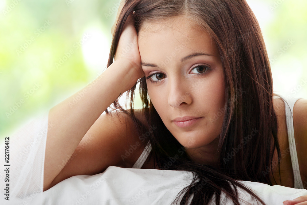 Sensual young woman Sensual young woman
