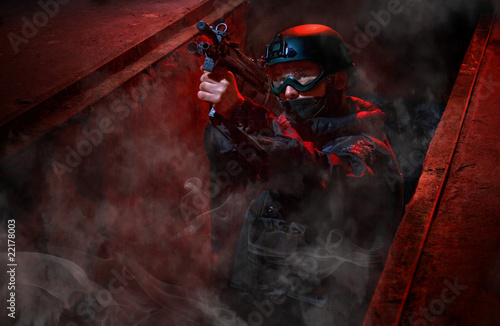 Canvastavla Anti-terrorist  action