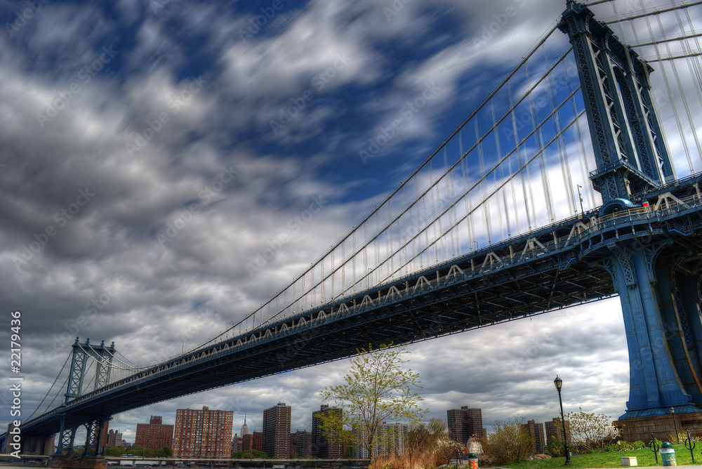 Fototapeta premium Manhattan bridge