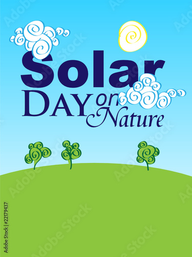 Solar Day on the Nature