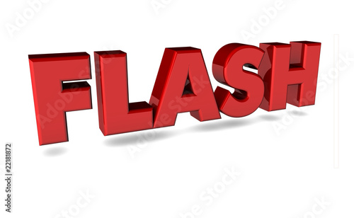 Flash 3d rot