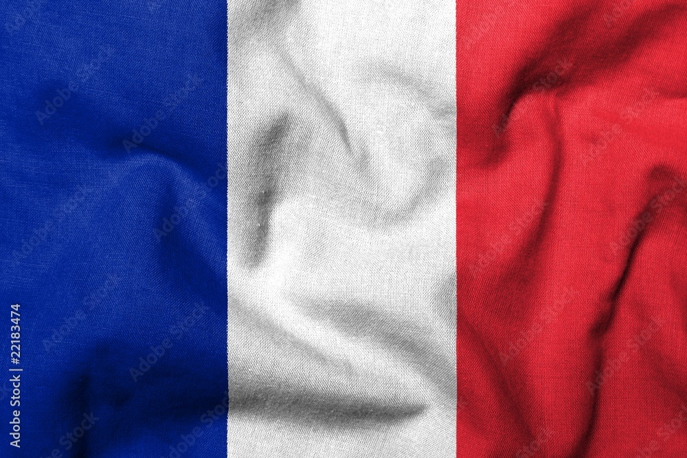 3D Flag of  France