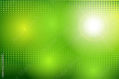 Vector abstract background green