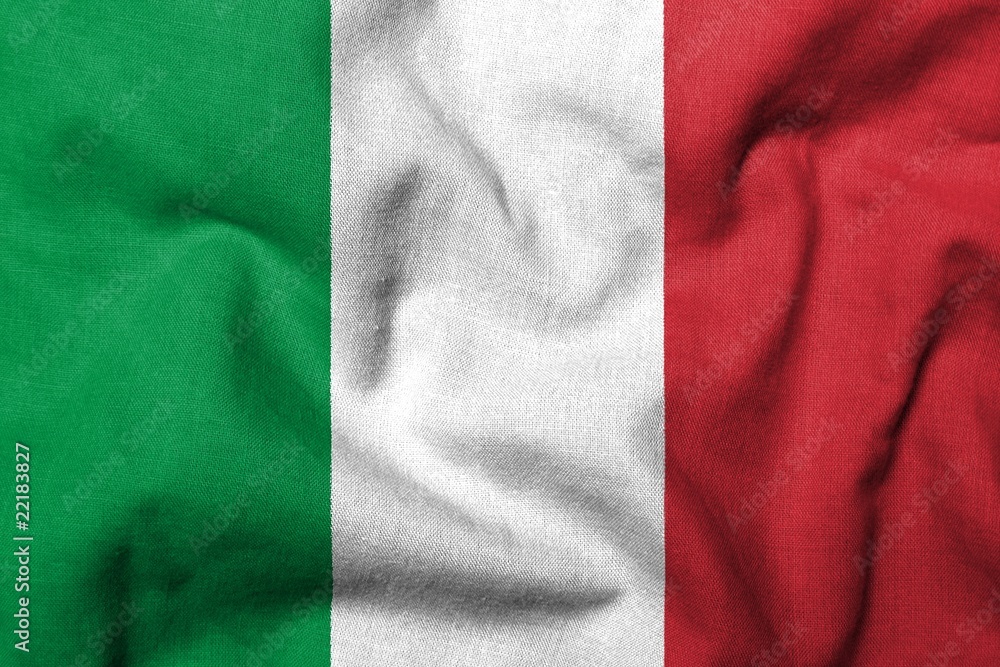 3D Flag of  Italy